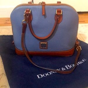 Gorgeous Dooney & Bourke Periwinkle Blue Bag